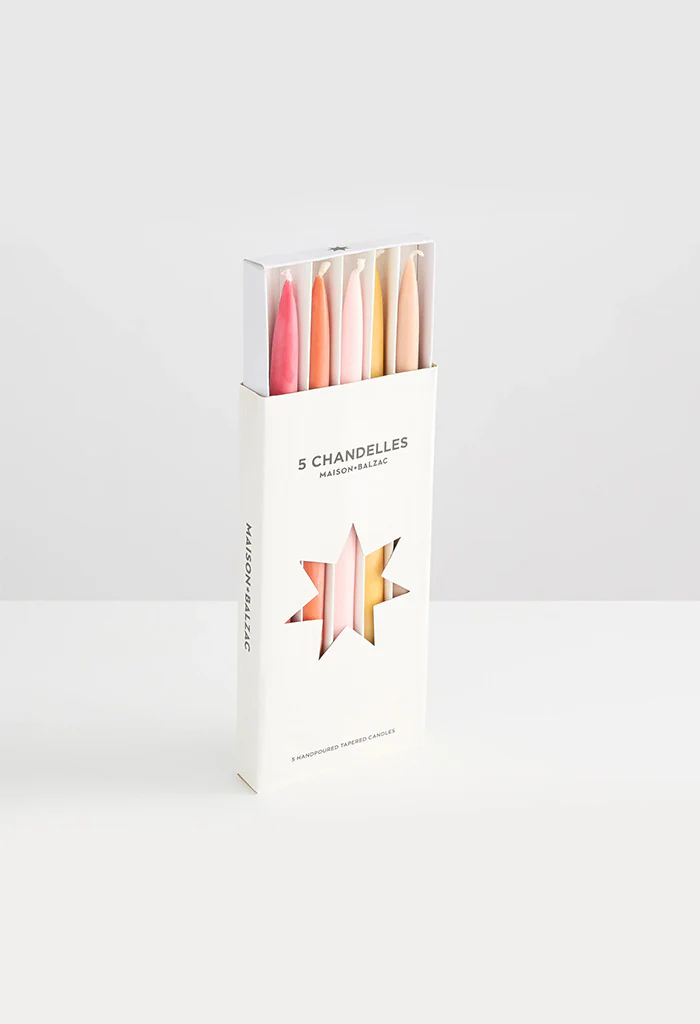 5 Chandelles Tapered Candles - Summer - Image 5