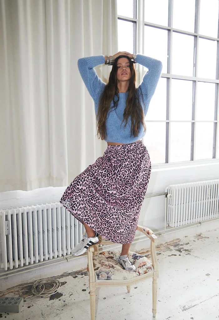 Akane Maxi Skirt - Light Pink - Image 3