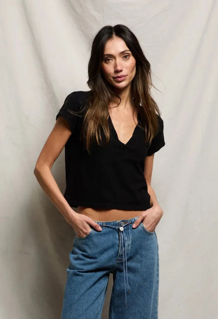 Alanis Tee - True Black - Image 3