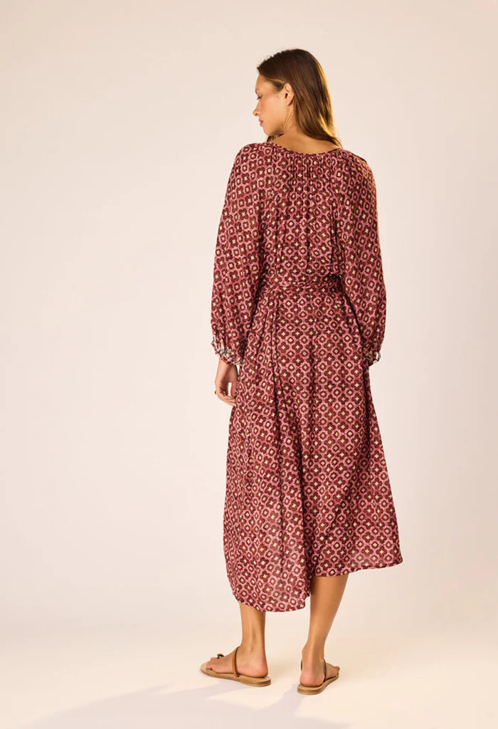 Alex Midi W/ Sash - Mosaic Spice - Image 7