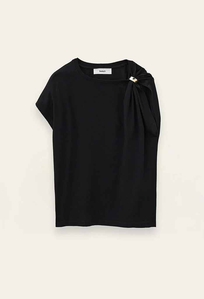 Allia T-Shirt - Black - Image 8