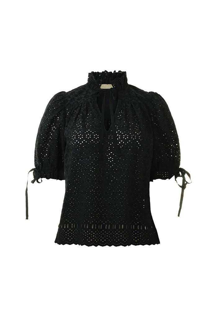 Alouette Cotton Top - Midnight