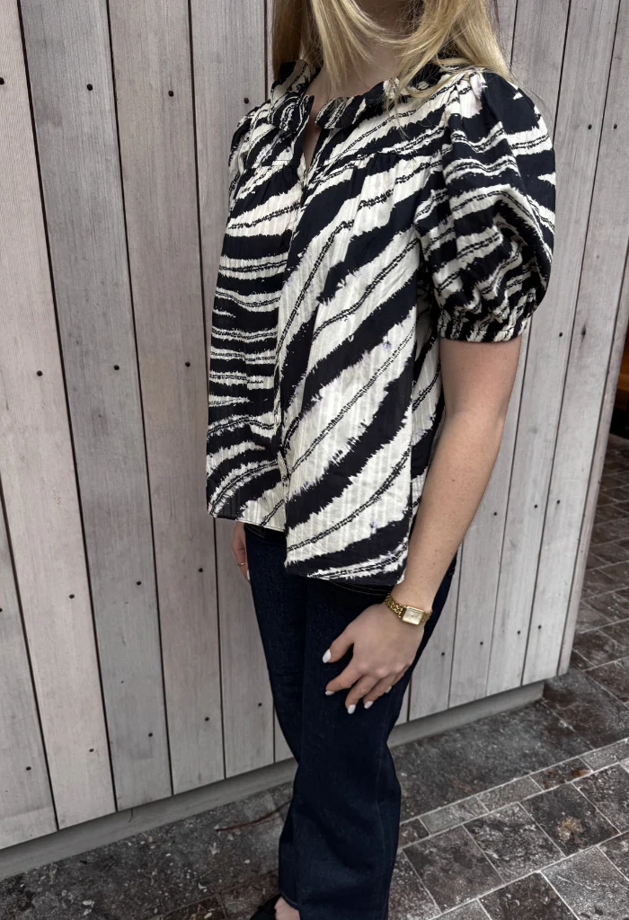 Amaria SS Cotton Top - Shabori Wave - Image 4