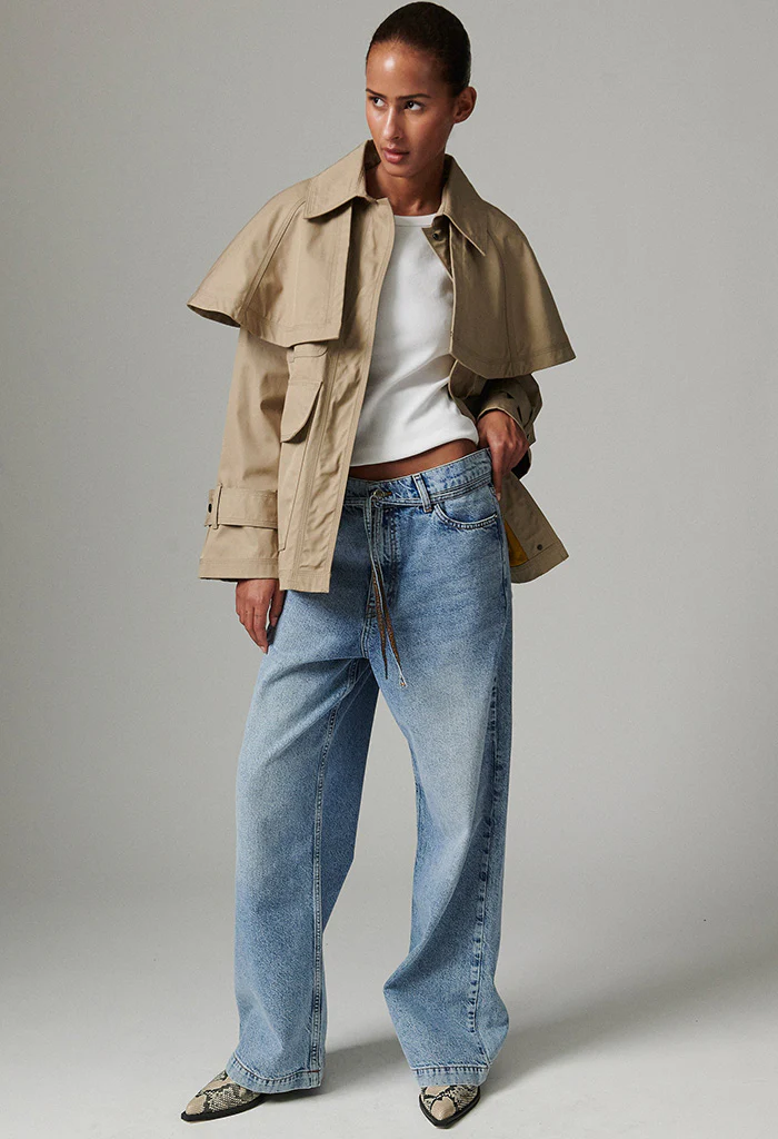 Amira Heavy Cotton Jacket - Chinchilla - Image 2