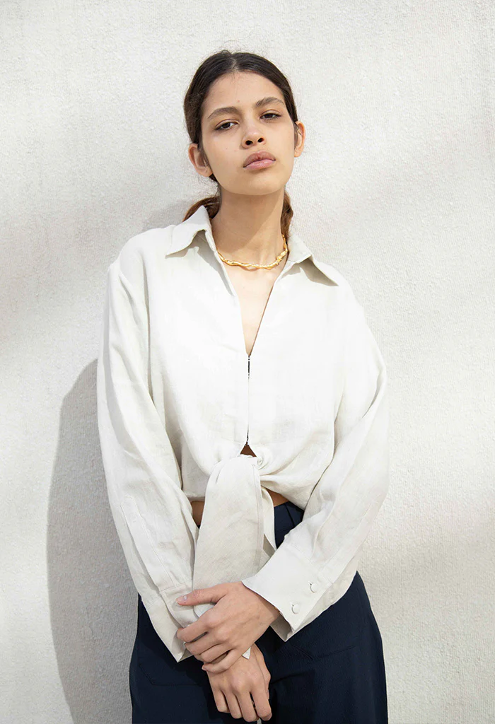 Anabela Shirt - Ivory - Image 13
