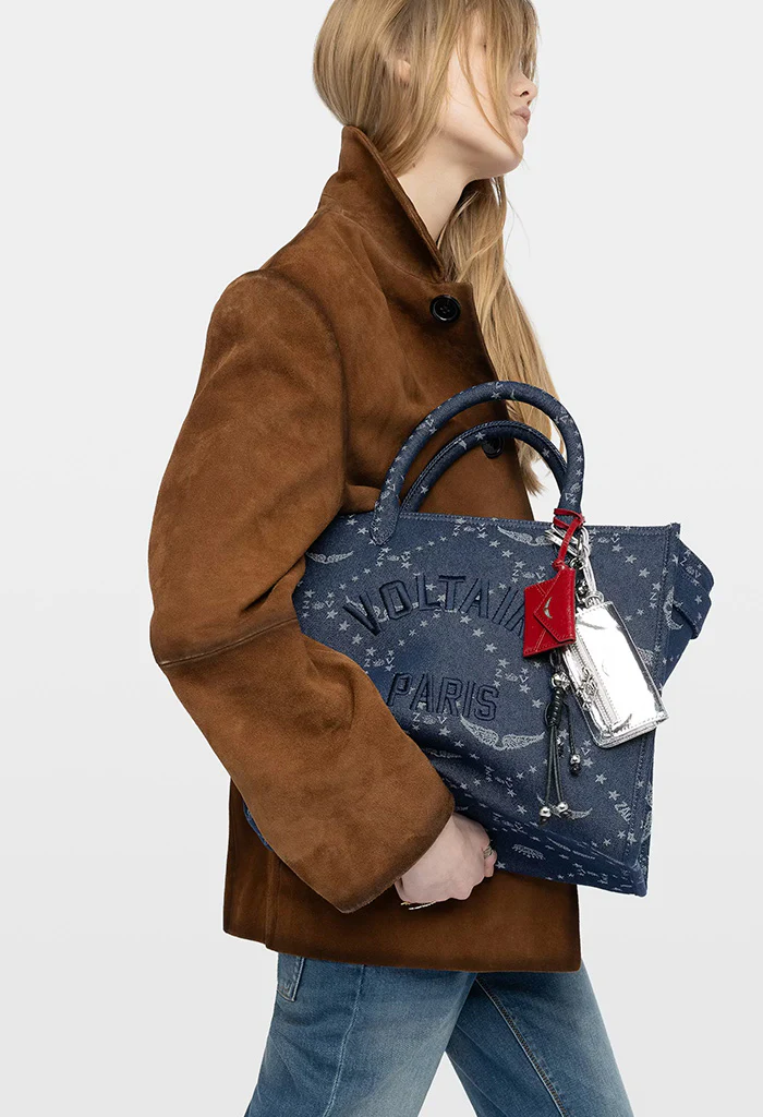 Angel Tote Denim Monogram - Silent - Image 4