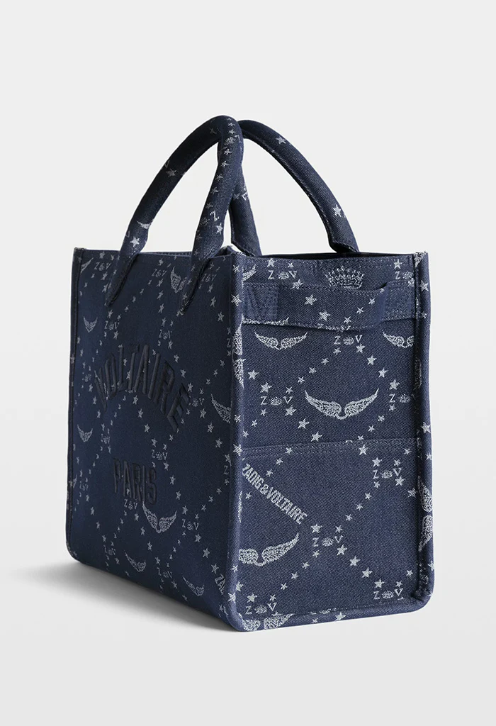 Angel Tote Denim Monogram - Silent - Image 7