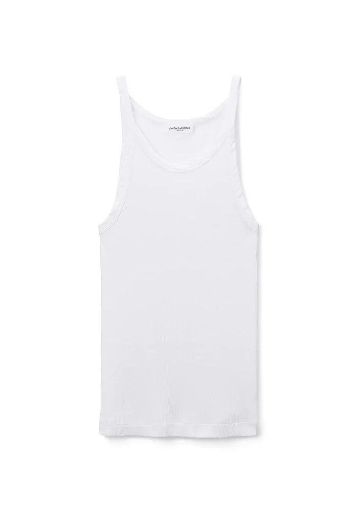 Annie Recycled Tank - White