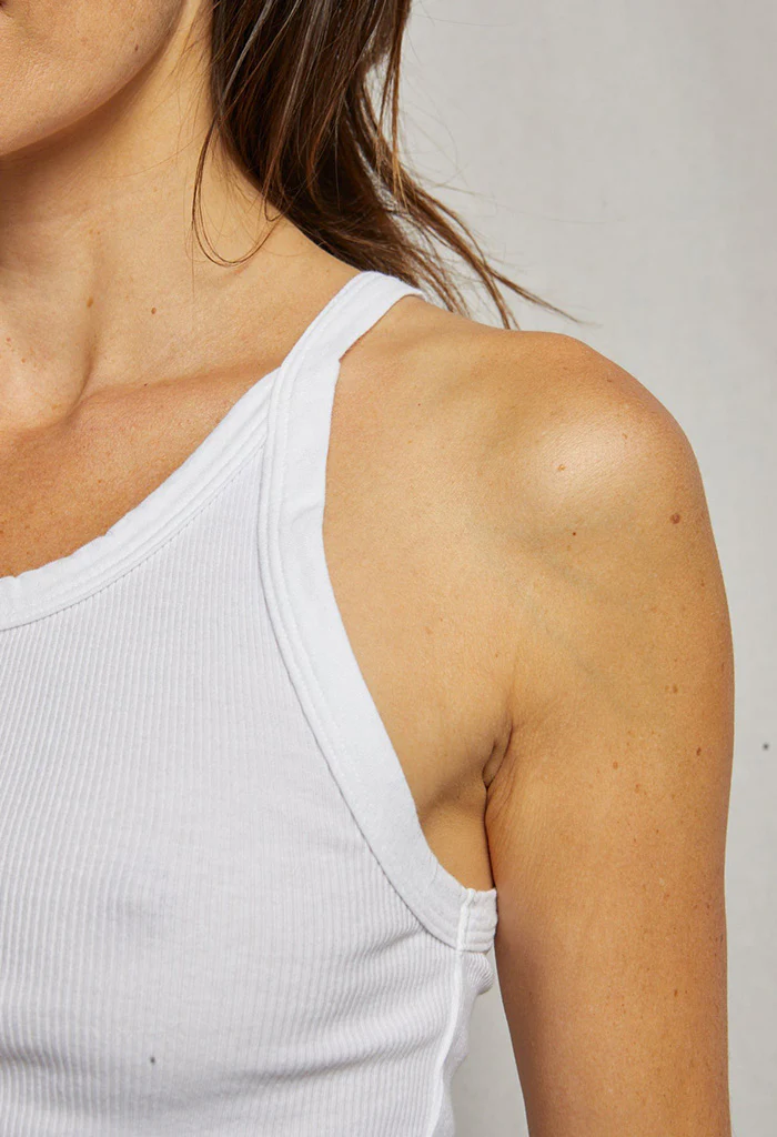 Annie Recycled Tank - White - Image 3
