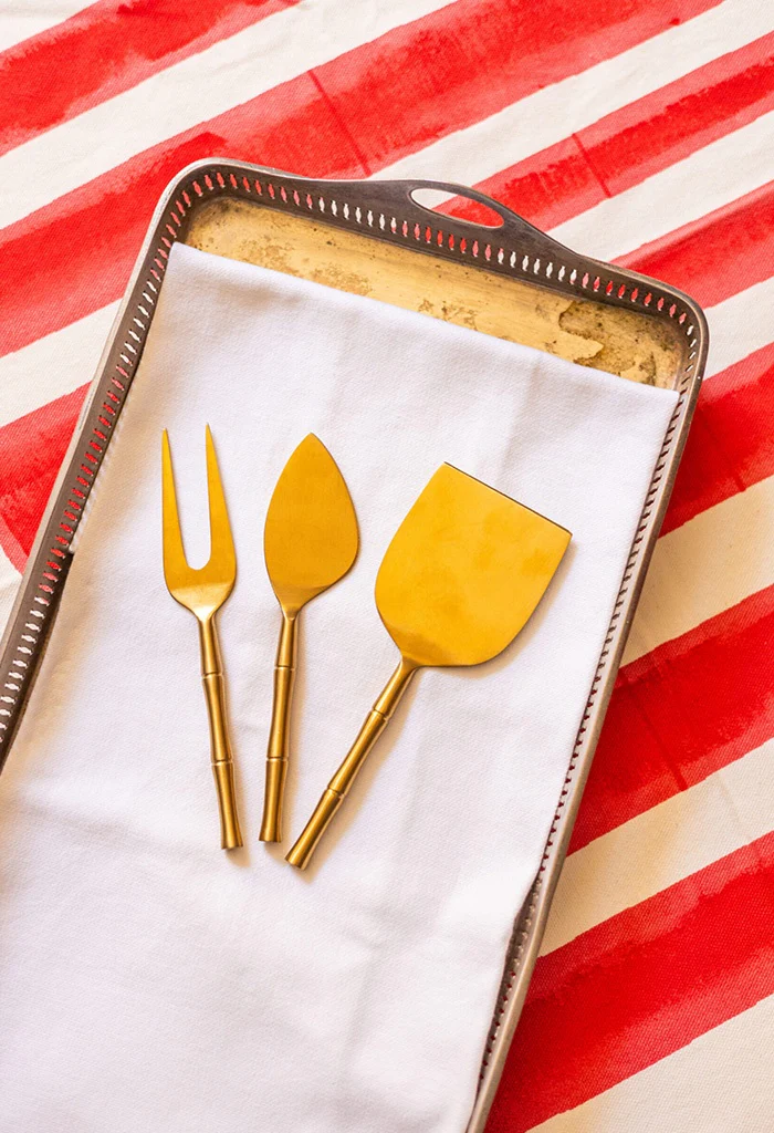Bamboo Cheese Serving Set