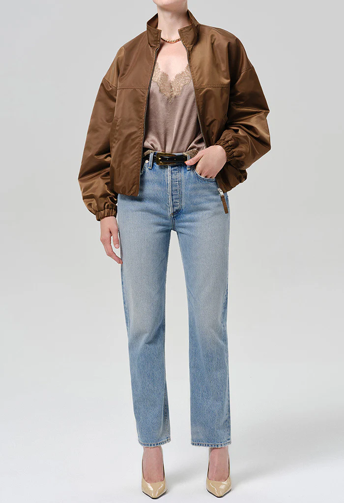 Barracuta Bubble Jacket - Toffee - Image 2