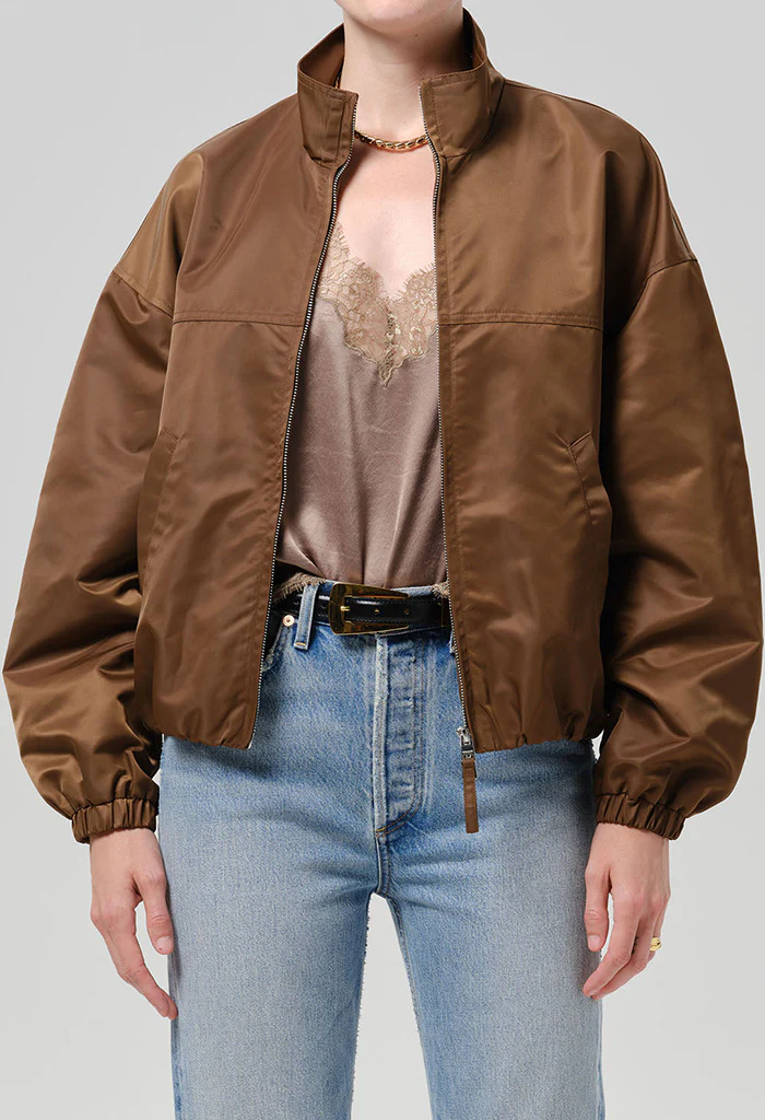 Barracuta Bubble Jacket - Toffee - Image 3