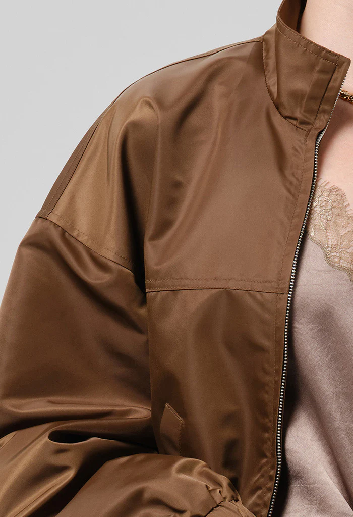 Barracuta Bubble Jacket - Toffee - Image 4