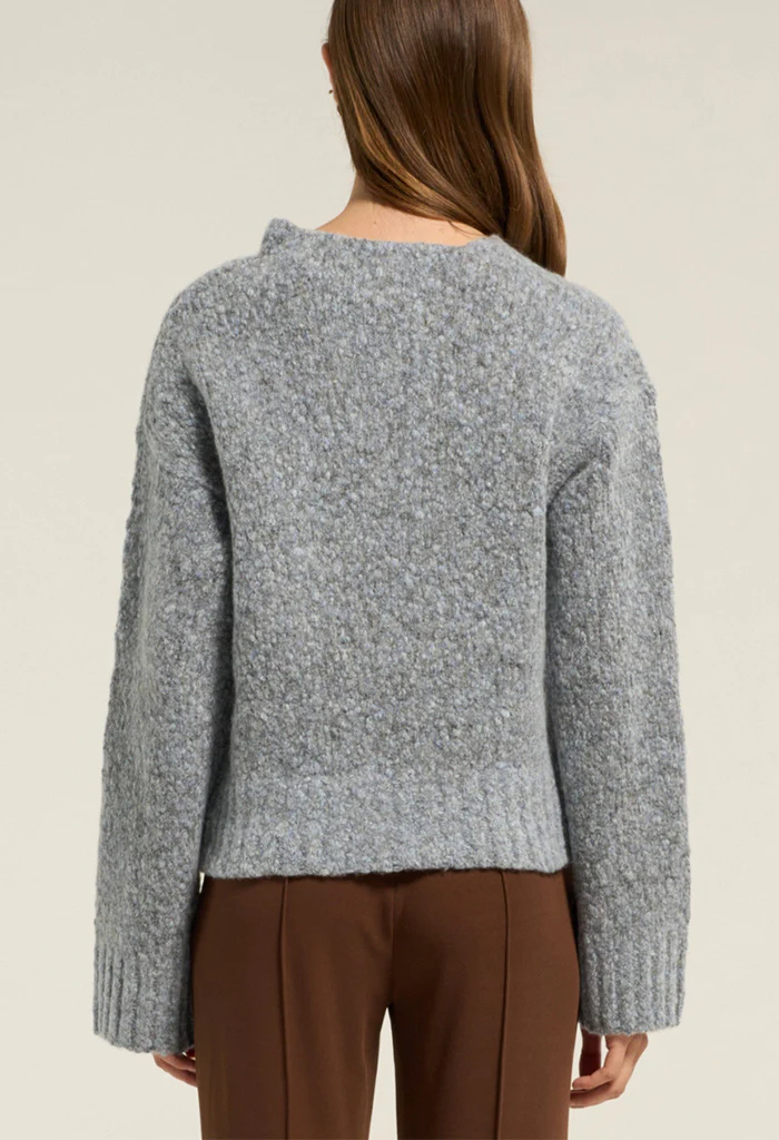 Benito Pullover - Cashmere Blue Melange - Image 3