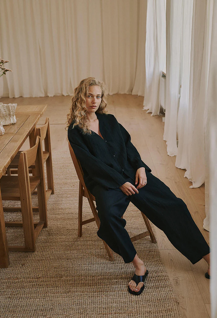 Billie Barrel Pant - Black - Image 3