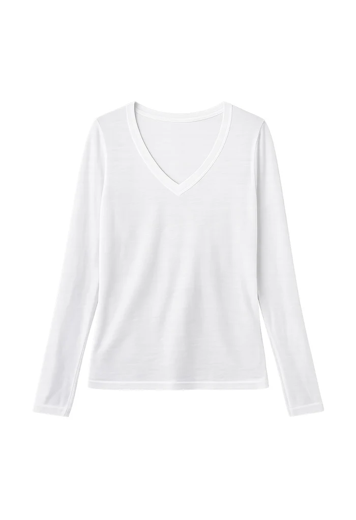 Blaire Long Sleeved Top - White