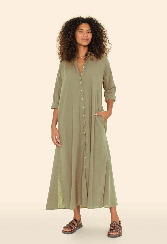 Boden Dress - Dark Seagrass - Image 3