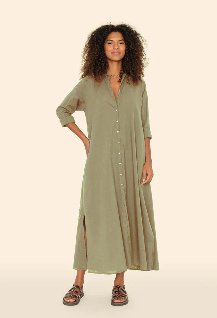 Boden Dress - Dark Seagrass - Image 4