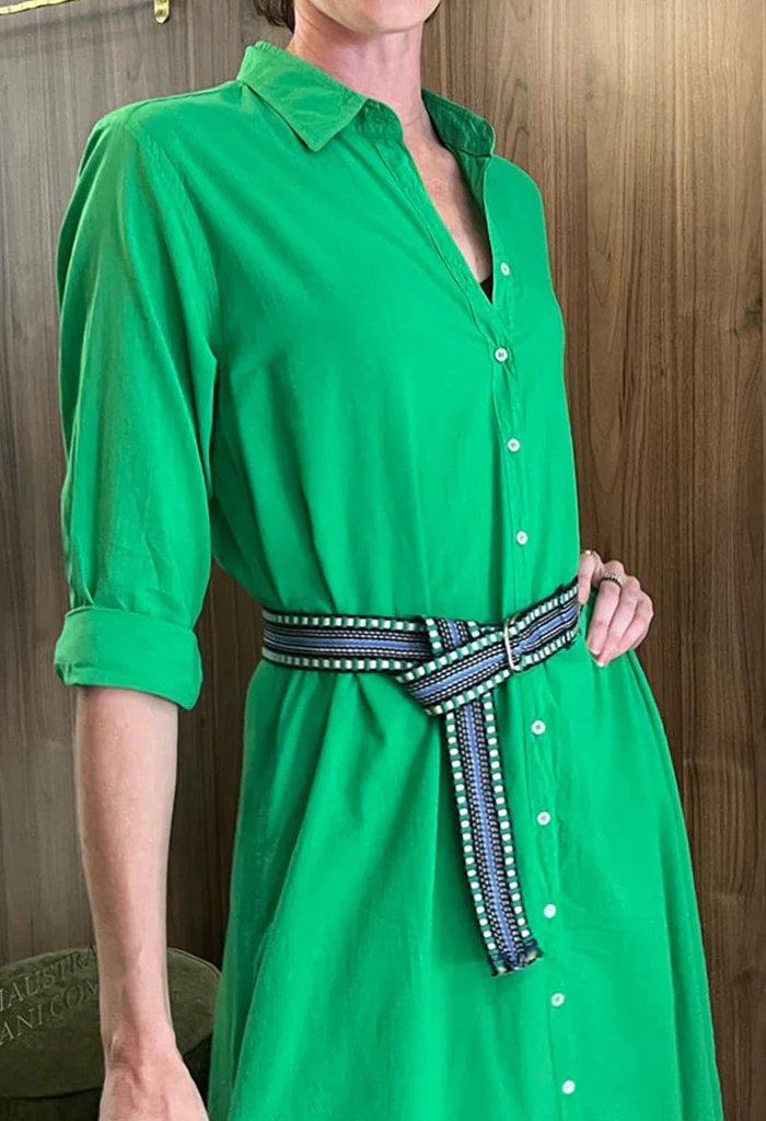 Boden Dress - Green Leaf - Image 2