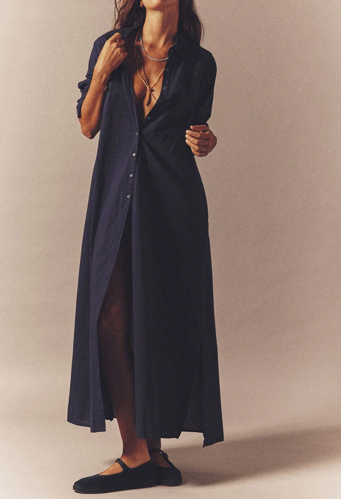 Boden Dress - Navy - Image 6