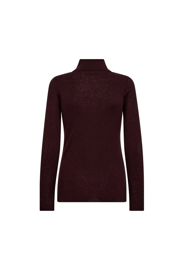 Bouch Rollneck Knit - Fudge - Image 4