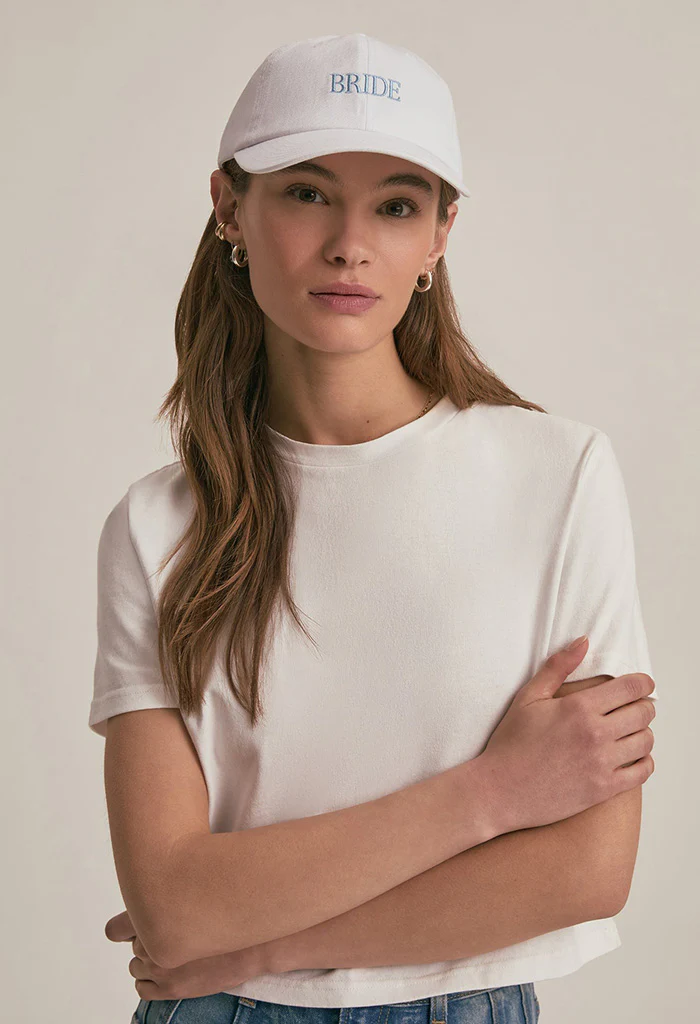 Bride Heart Baseball Hat - White - Image 2