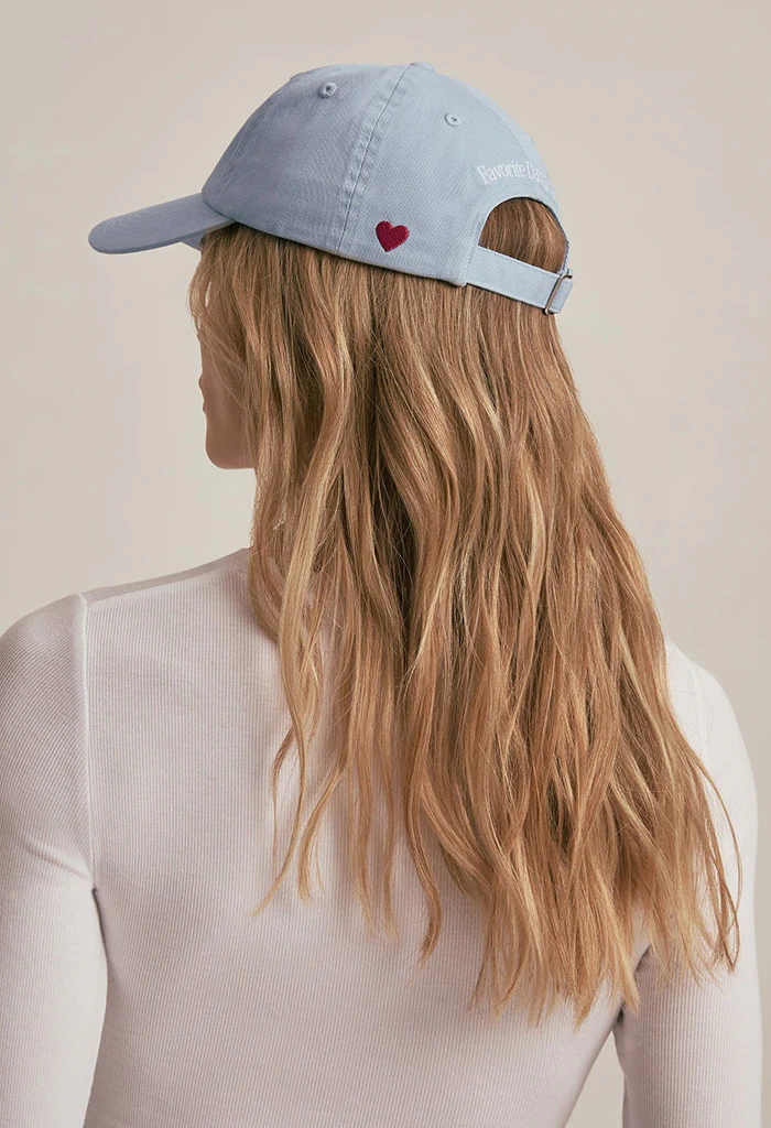 Bridesmaid Heart Baseball Hat - Light Blue - Image 4
