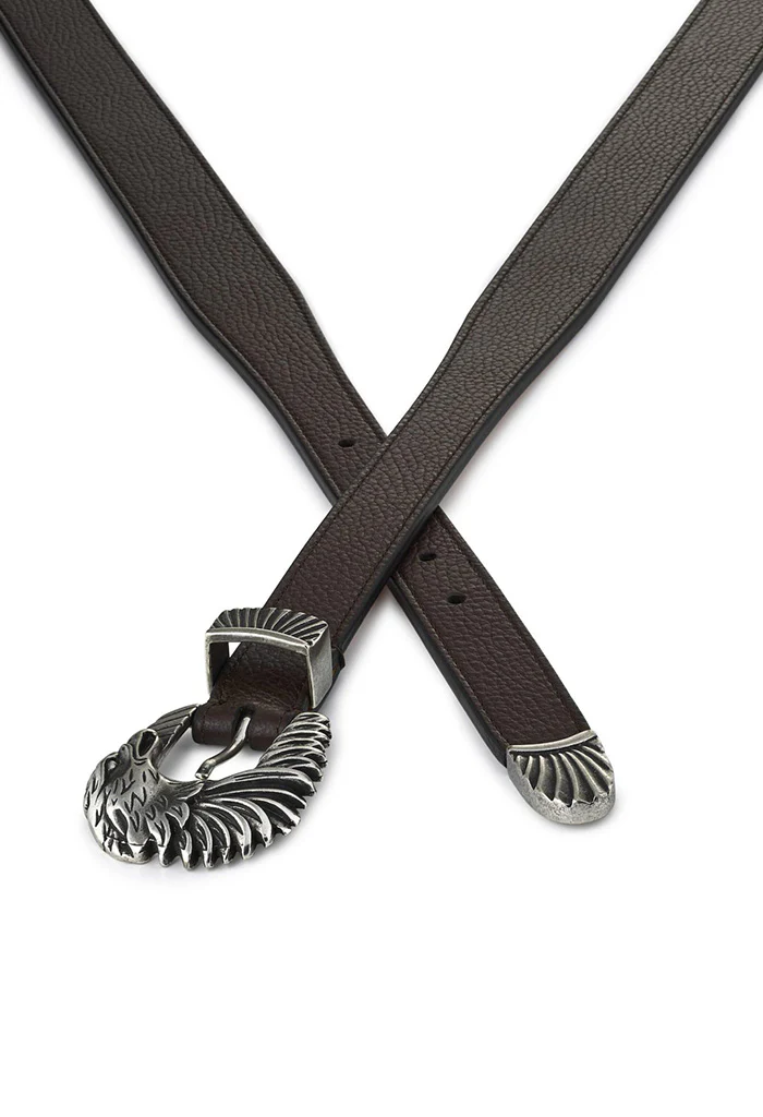 American Eagle Belt - Silver - Image 4