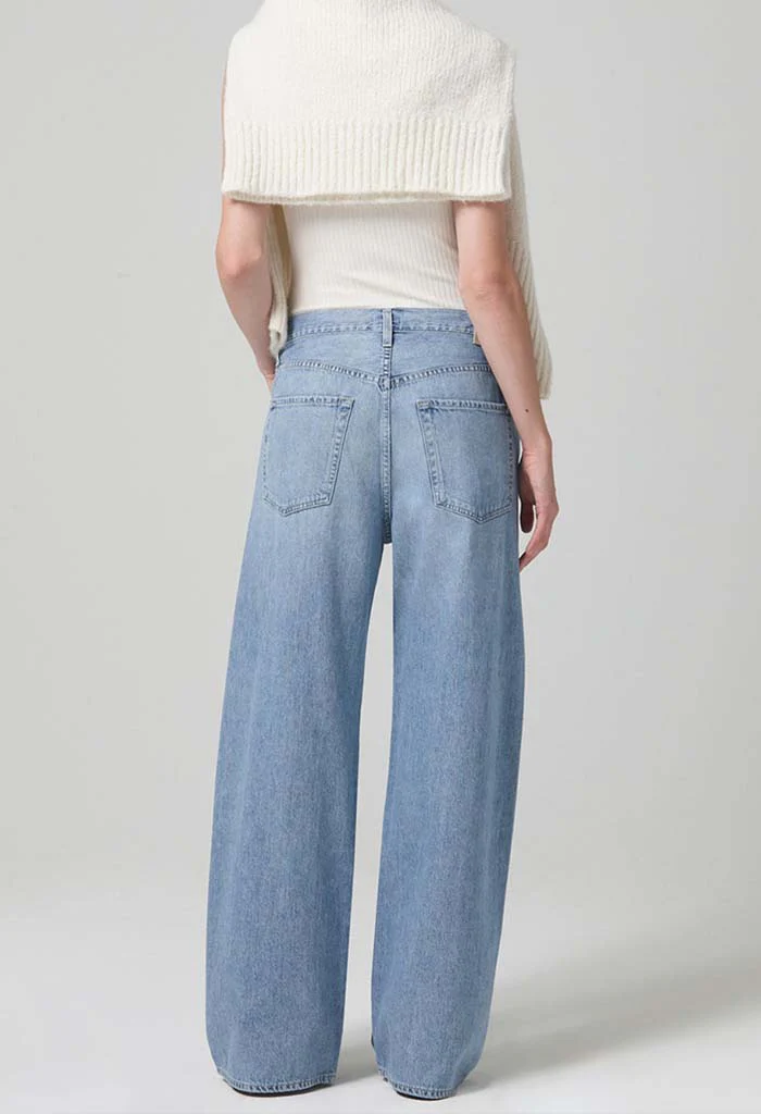 Brynn Drawstring Trouser - Blue Lace - Image 7