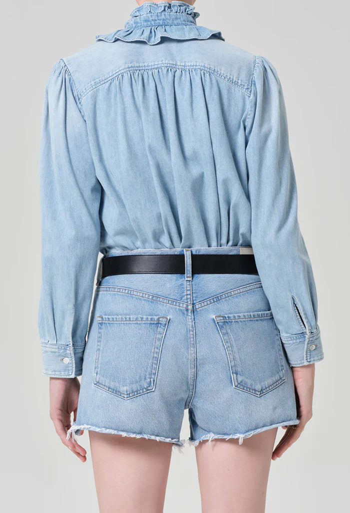 Calista Frill Collar Shirt - Skylar - Image 6
