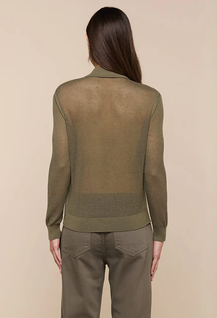 Carine Top - Smokey Olive - Image 6