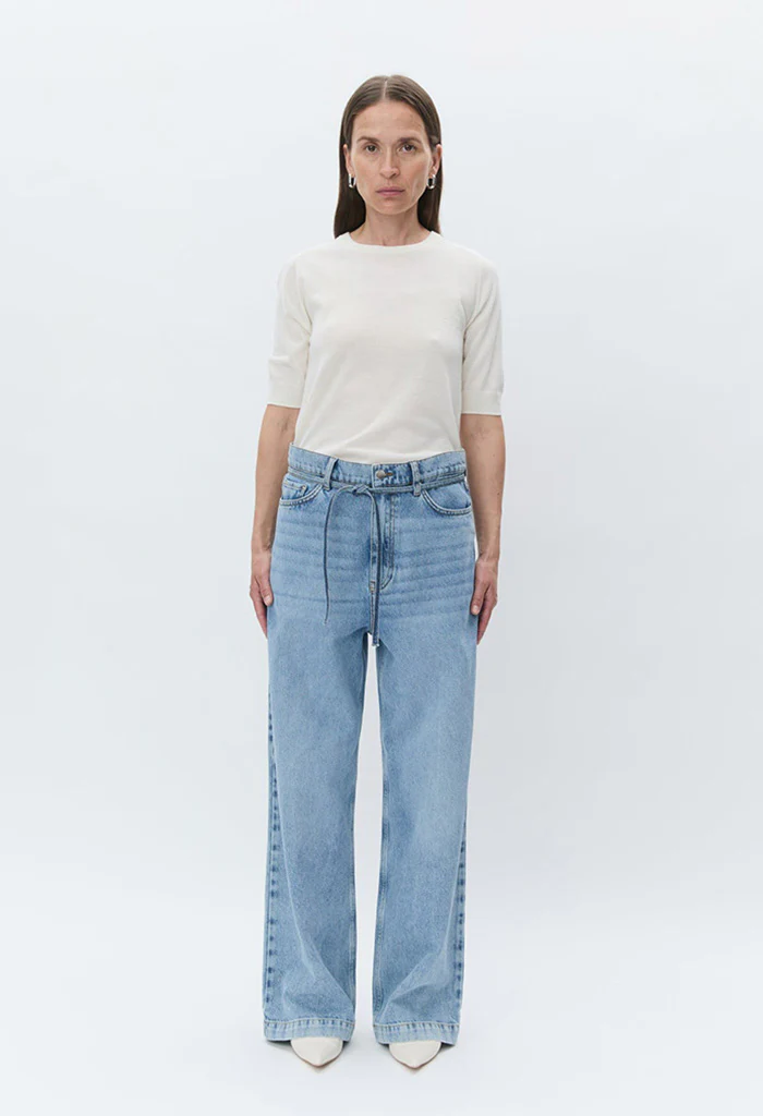 Carolina Knit Top - Ivory - Image 3