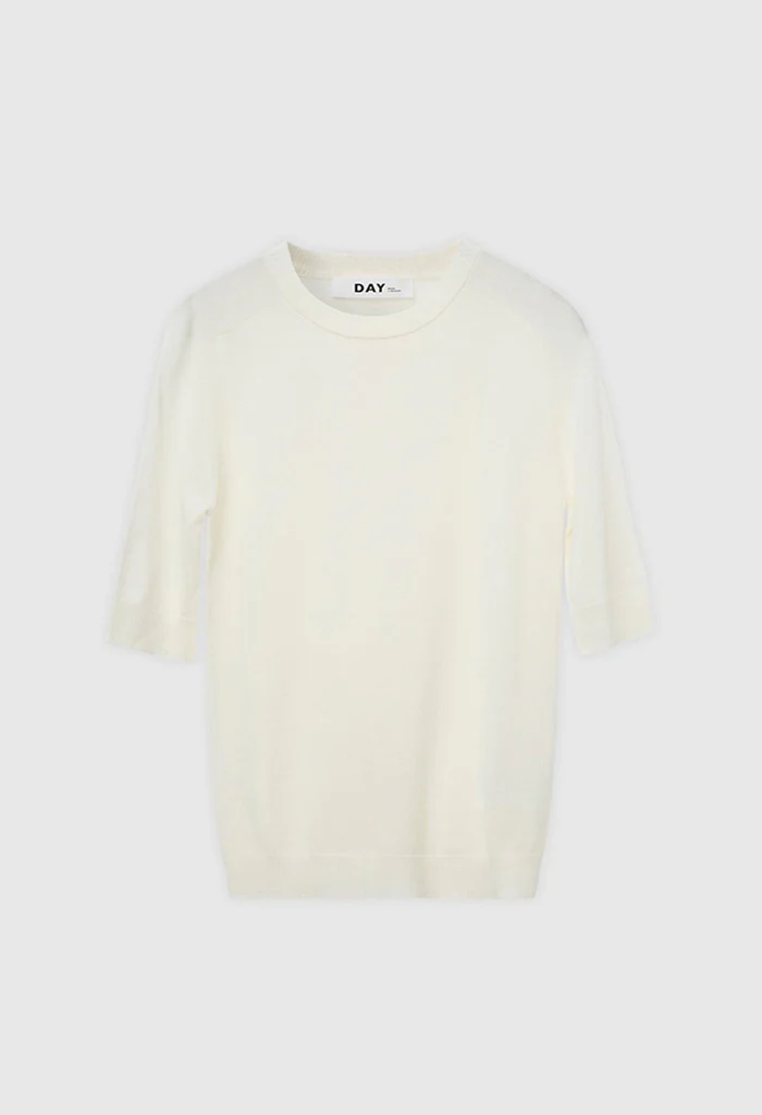 Carolina Knit Top - Ivory - Image 7