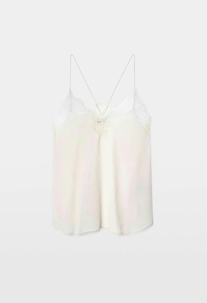 Christy Camisole - Ecru - Image 11