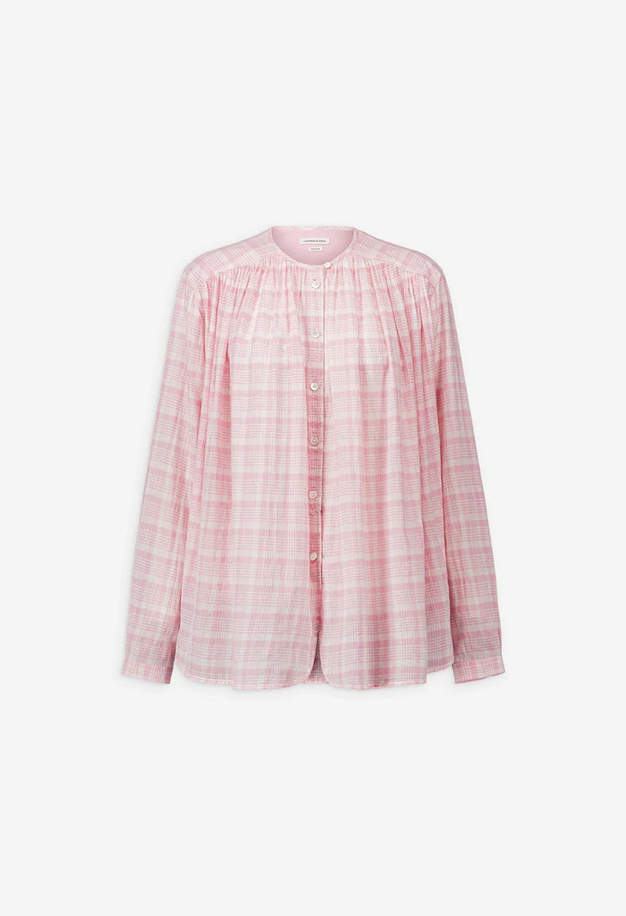 Cigar Blouse - Pink Checks - Image 6
