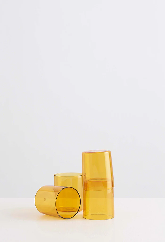 Classic Gobelets Set of 4 (Large) - Miel/Yellow - Image 4