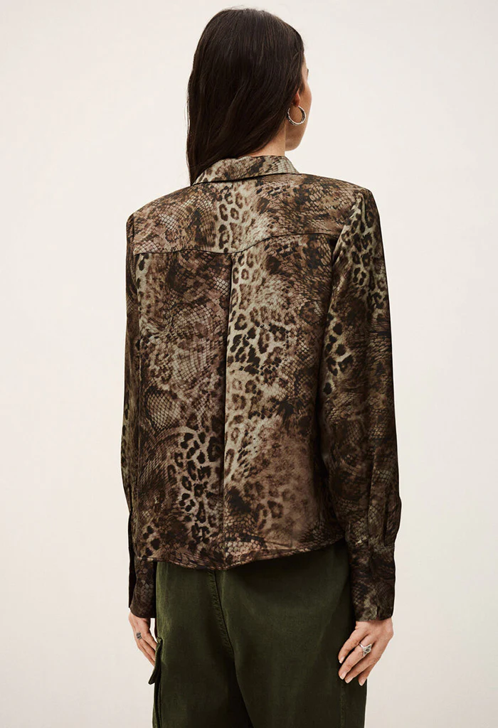 Cornelia Shirt - Khaki - Image 6