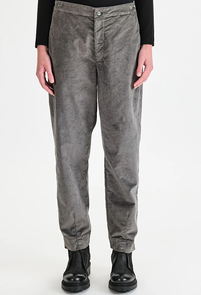 Cotton Slim Pant - Grey