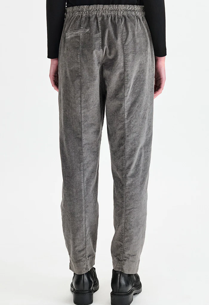 Cotton Slim Pant - Grey - Image 3