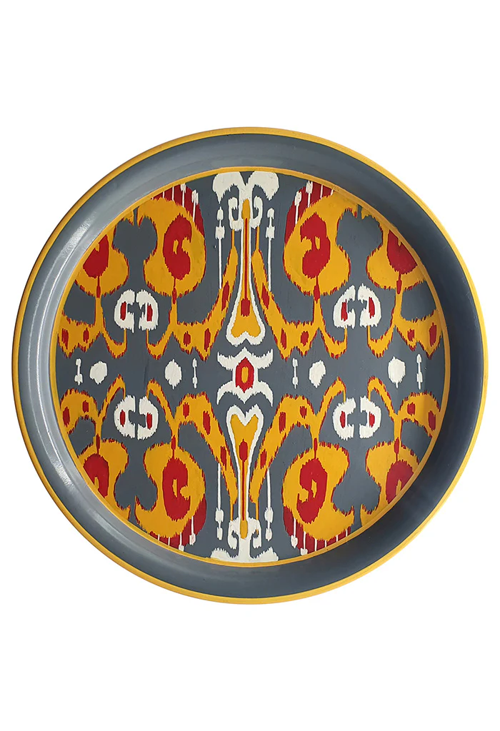 Decorative Iron Tray - Batik - Image 4