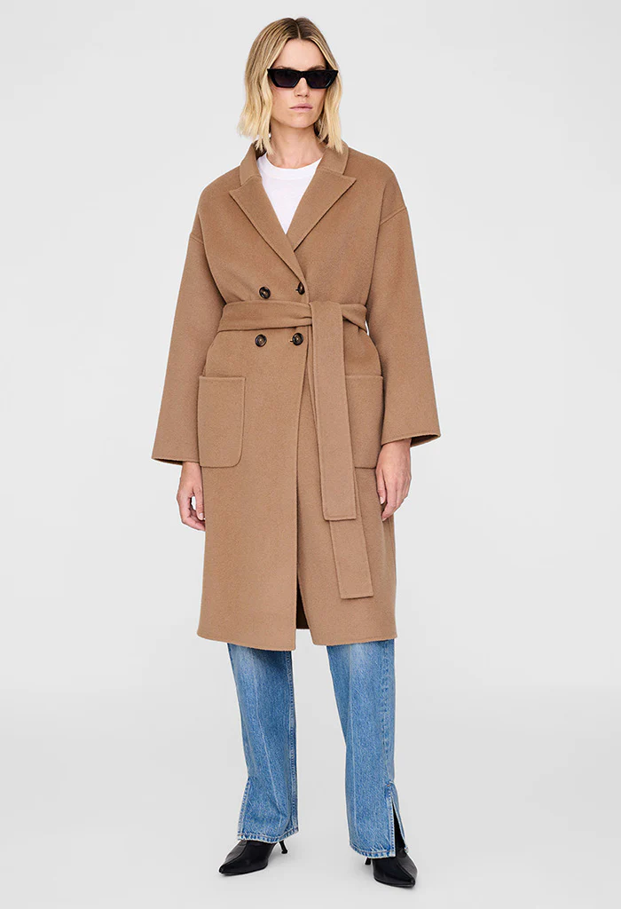 Dylan Coat - Camel Cashmere Blend - Image 3