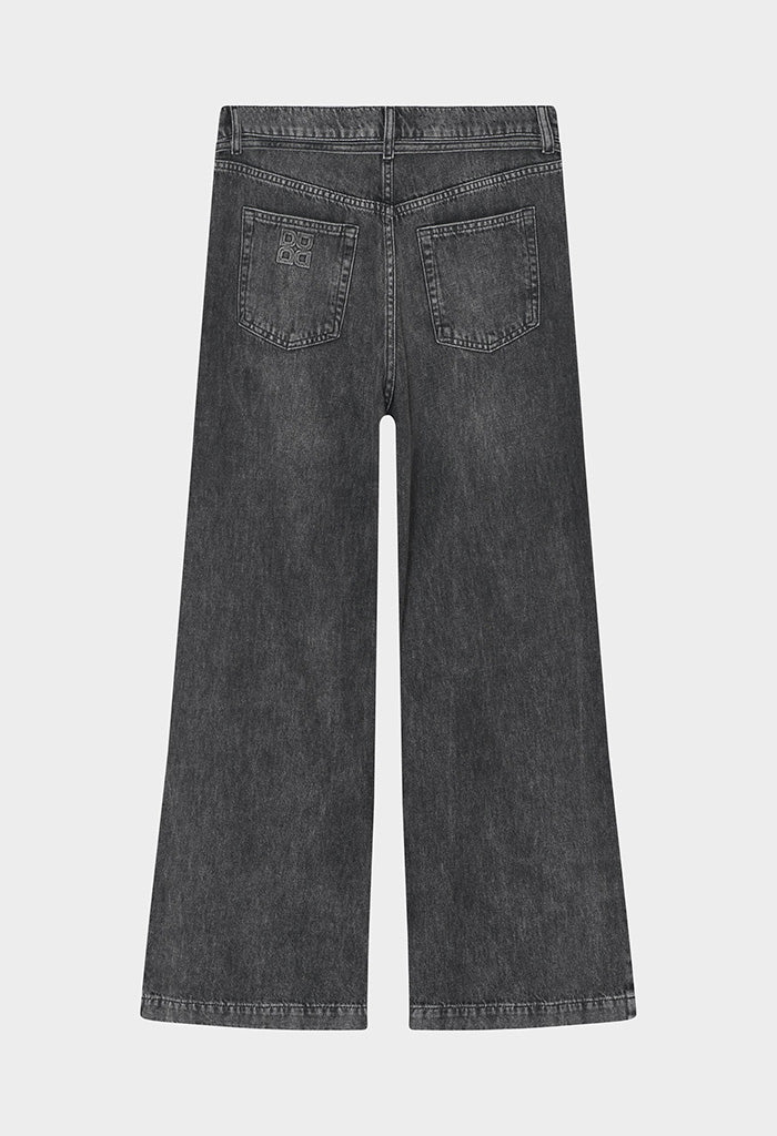 Elijah Embellished Denim Jeans - Black - Image 7