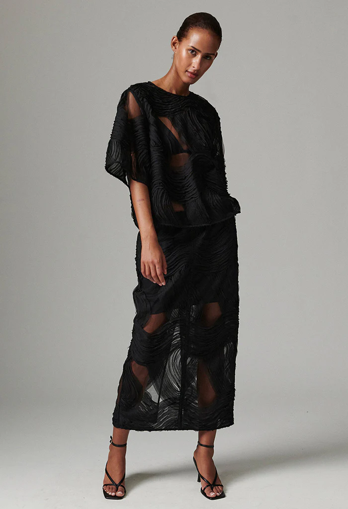 Emsa Crochet Lacy - Skirt - Black - Image 3