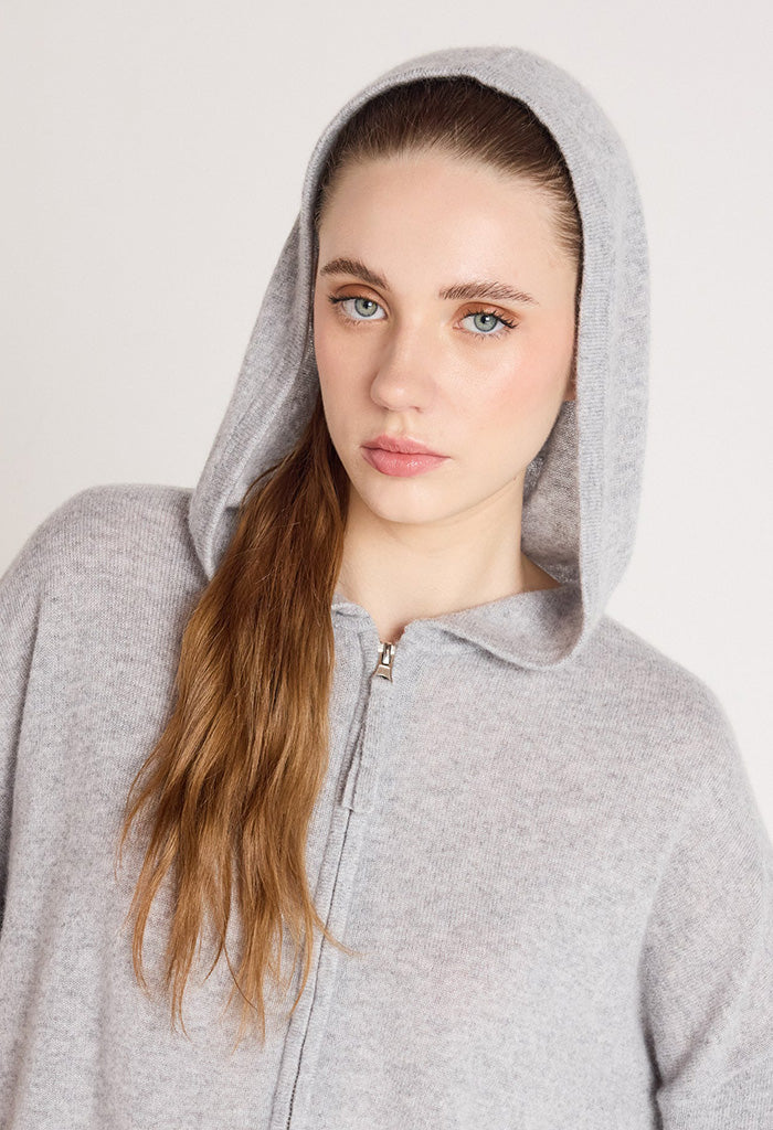 Evelyn Top - Light Heather Grey - Image 5
