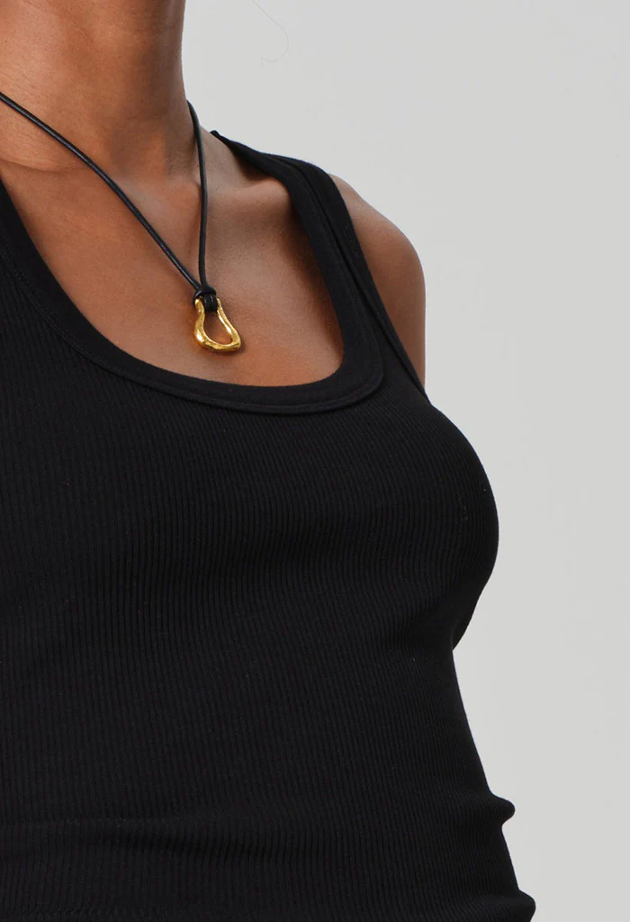 Faye Tank - Black - Image 4