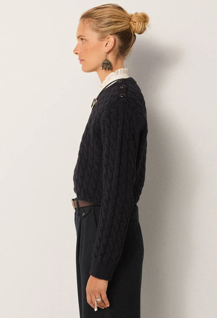 Filippa Sweater - Marine - Image 4