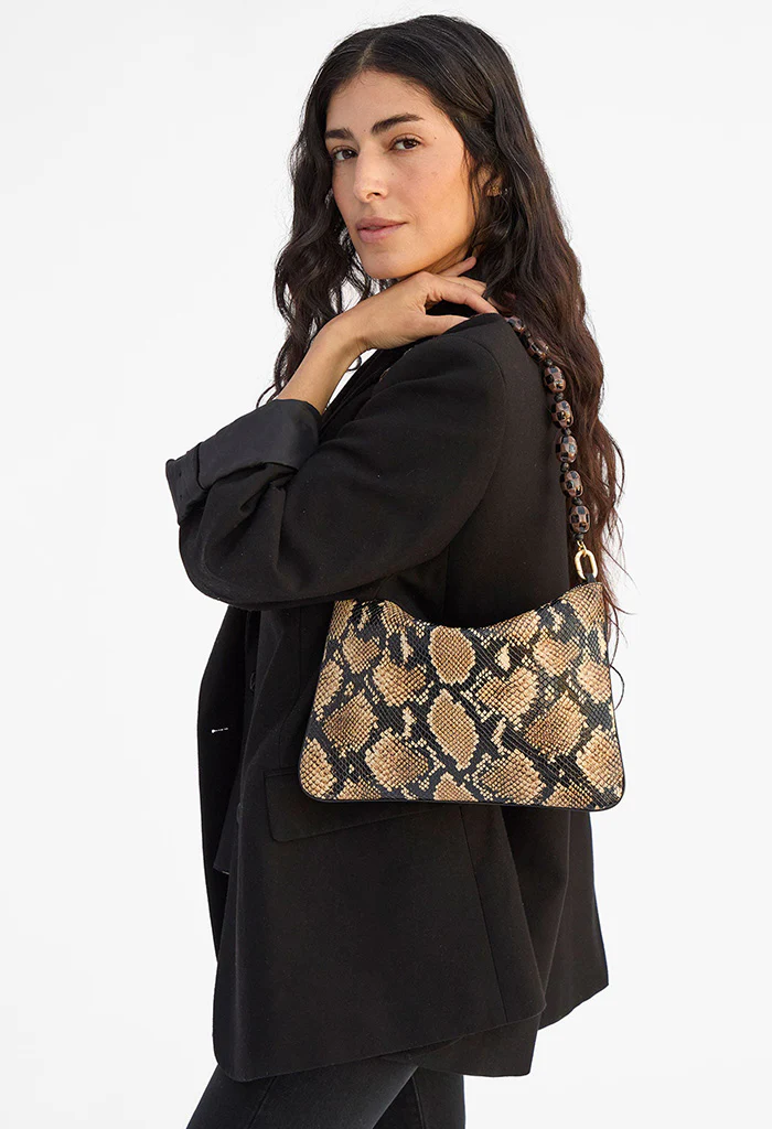 Flat Clutch w/ Tabs - Desert Snake - Image 4