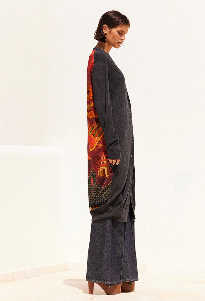 Flyn Coat - Charcoal - Image 5