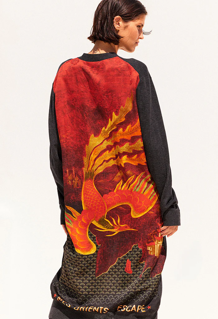 Flyn Coat - Charcoal - Image 6