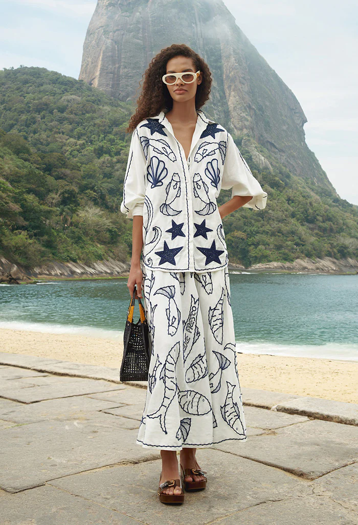 Fresh Fish Shirt - Off-White - Image 4